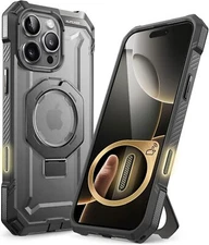 For iPhone 16 ProMax SUPCASE with Camera Control Capture Button Case Stand Cover