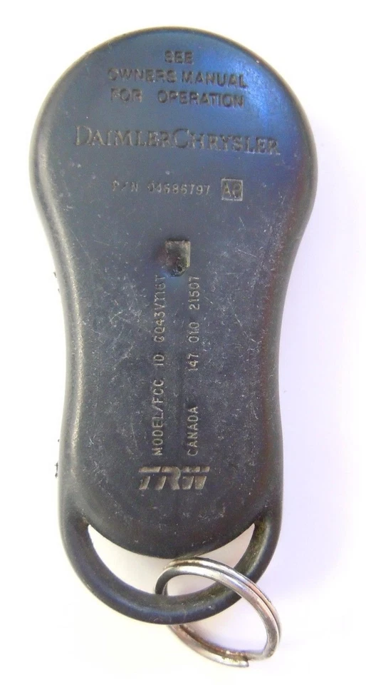 OEM 2001-2003 GRAND VOYAGER MANDO A DISTANCIA COCHE LLAVERO SIN LLAVE TRANSMISOR CONTROL Foto 2 de 2