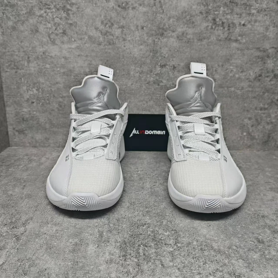 Level SS/Nuevo - Zapatos para hombre Air Jordan 35 Low PF 'Blanco metálico plateado' Foto 2 de 4