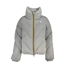 K-way Elegant Gray Long-sleeved Jacket