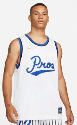Nike Men Dri-Fit Lil Penny 1/2 Cent Basketball Jersey White DA5991 100 Size XL