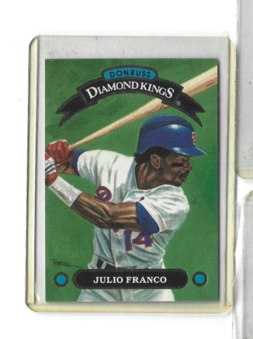 1991 Donruss Diamon Kings Julio Franco #4