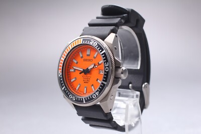 SEIKO  セイコー チタン オレンジ サムライ　7S25-00D0 SEIKO 希少 オレンジサムライ 7S25-00D0 チタン製