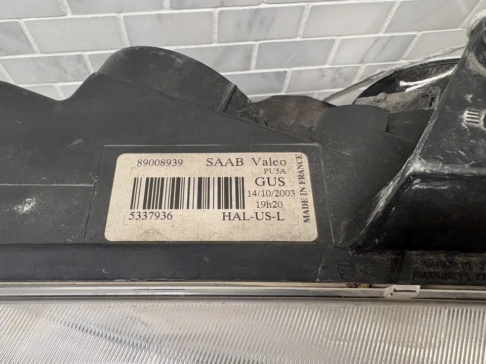 Faro izquierdo (halógeno) Saab 9-5 2002-2005 OEM 5142096 Foto 4 de 4