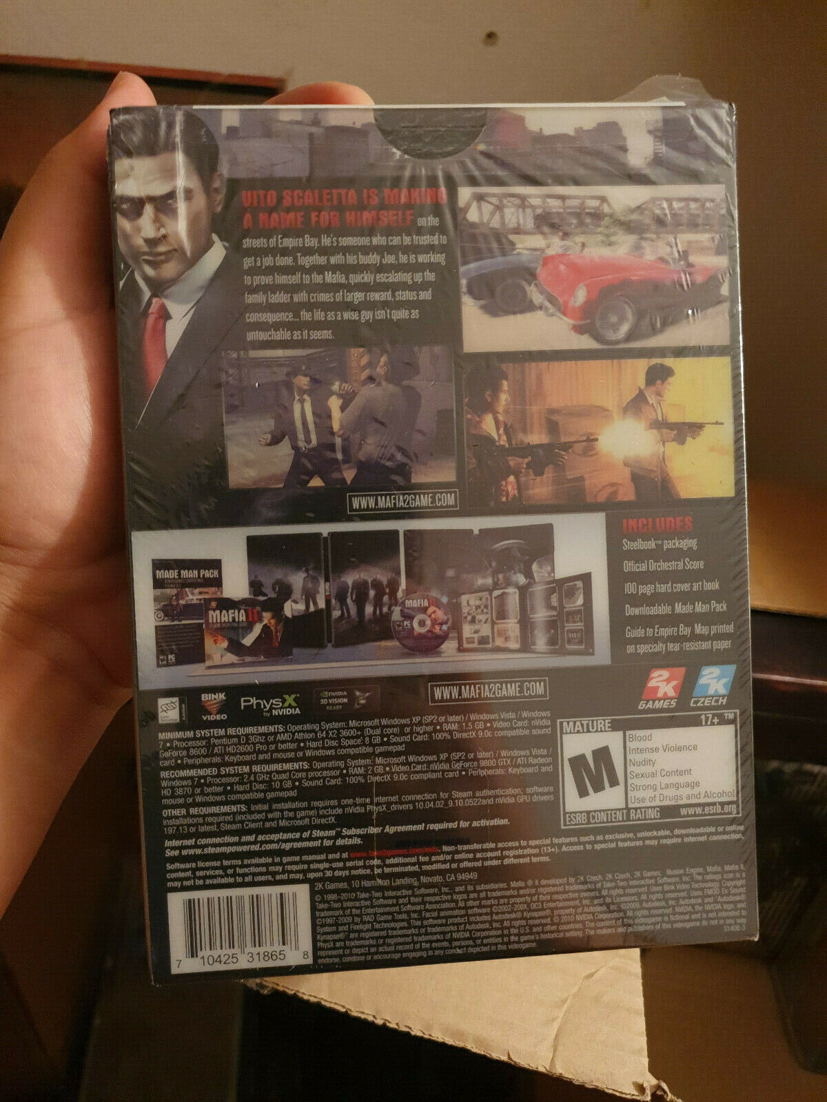 Edycja kolekcjonerska Mafia II najniższa cena