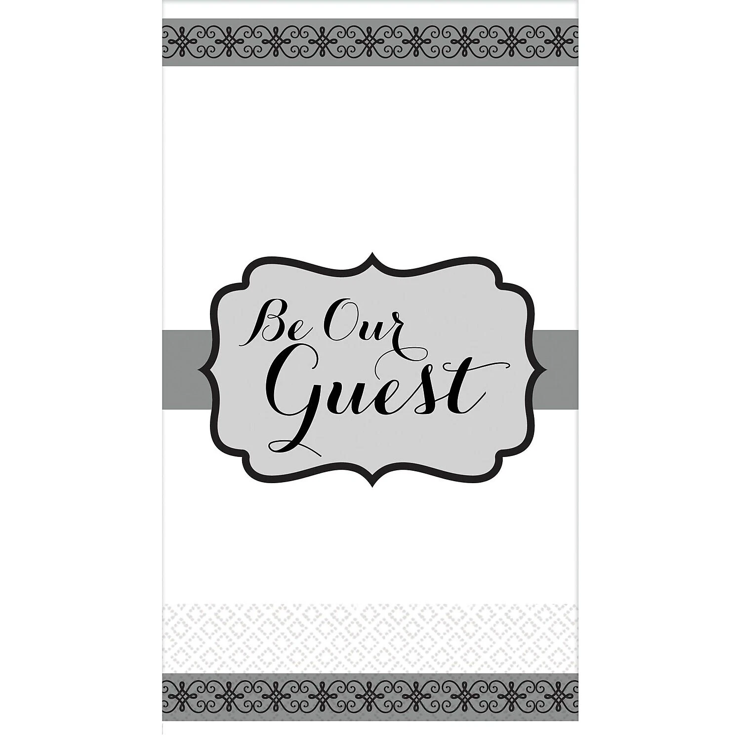 SERVILLETAS Amscan White Square