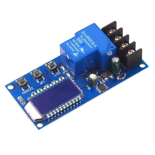 30A 6-60V Battery Charger Control Module Overcharge Protection Board with LCD - Afbeelding 2 van 7