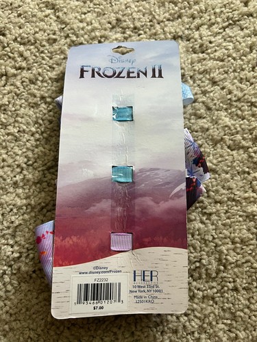 Disney Frozen II (2) 3-Pack Hair Bow/Bows Clips - Picture 2 of 2