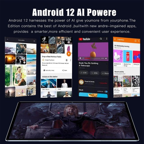 Tab P11 Tablet Pad 10.1'' Wifi Android 12 6GB+128GB 24+32MP Dual Camera Gifts - Picture 13 of 20