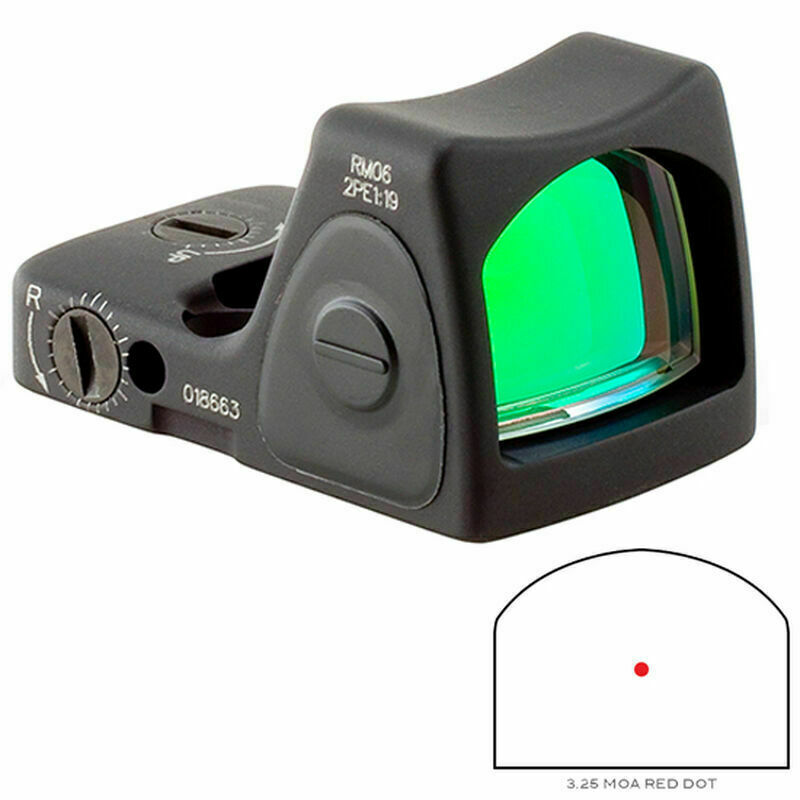 New Trijicon RMR Type 2 RM06 3.25 MOA Adjustable LED Red Dot