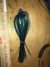 High Percentage Magnum Big Eyes Salmon Trolling Flies Pack Of 2/ 6” Rigged