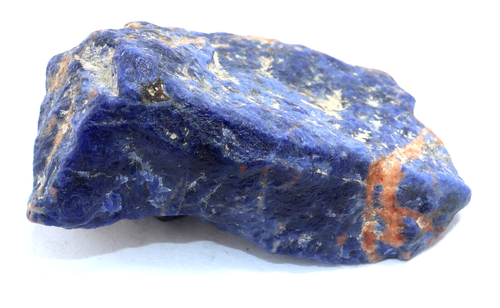 Natürliche unbehandelte 202,35 Ct blau Sodalit aus Namibia Probe sauber grob - Bild 6 von 7