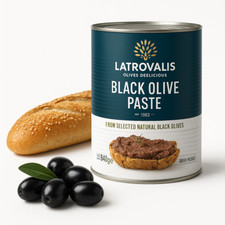 Schwarze Olivenpaste Amfissa 840 g Latrovalis &ndash; Authentischer Griechischer