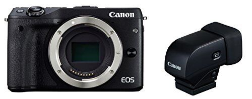 Canon Mirrorless SLR Camera EOS M3 Body (Black) EVF Kit EOSM3BK-BODYEVFK - Picture 1 of 1