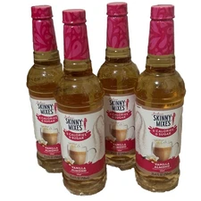 2x Jordans Skinny Syrup VANILLA ALMOND SUGAR FREE | Bundle | Exp: 01/27