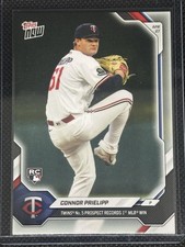 Connor Prielipp - 2026 MLB Topps NOW - Card 132 RC 1st Win No.5 Prospect In Hand