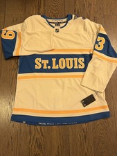 JAKE NEIGHBOURS St. Louis Blues Winter Classic Fanatics Authentic Premium Jersey