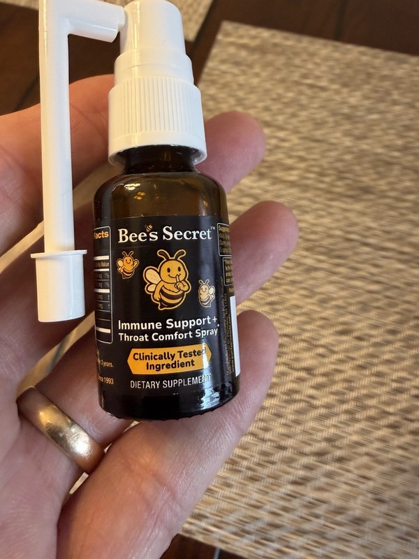 New Bee’s Secret Immune Support And Throat Spray 
