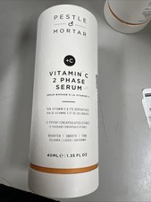 Image of Pestle & Mortar Vitamin C 2 Phase Serum 1.35 oz 40ml Full Size ~ New in Box!! 🧡