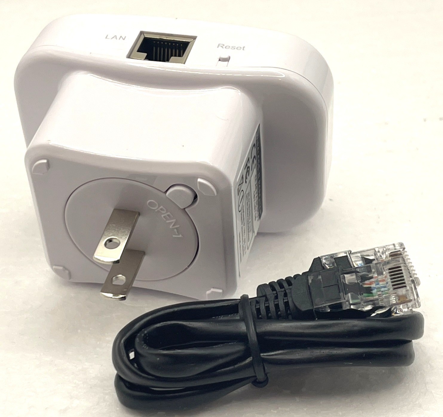 Rybozen WIFI Repeater Booster 300Mbps Wireless Internet Network WPA WPA2 WEP