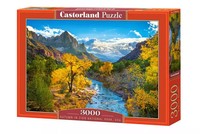Puzzle 3000 ElementóW. GóRy Jesień W Parku Narodowym Zion, USA Castorland