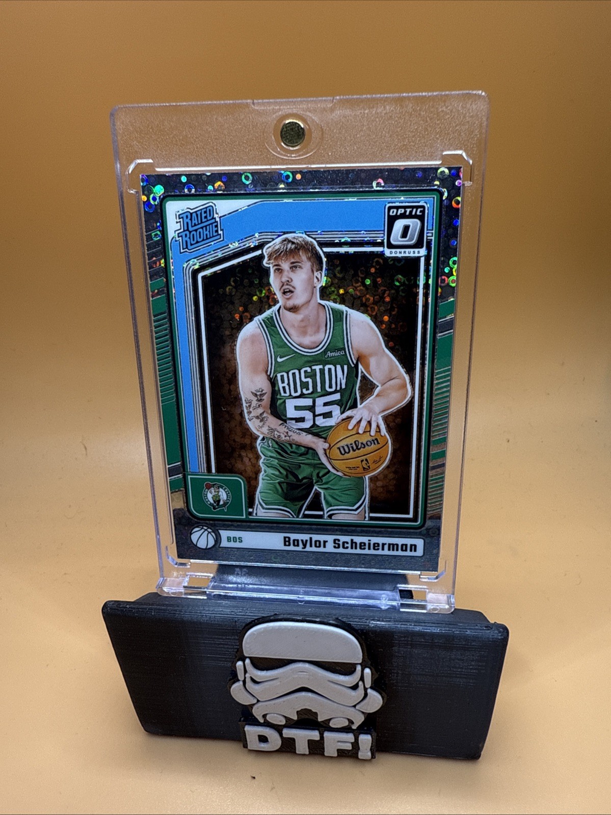 2024-25 Donruss Optic Rated Rookie Baylor Scheierman #263 Fast Break With MAG