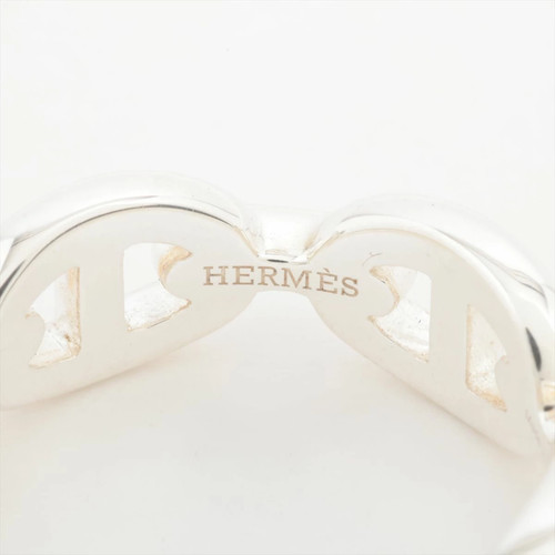 HERMES Chaine d'Ancre Ring 925 US#6-3/4 P0058246 - Picture 3 of 8