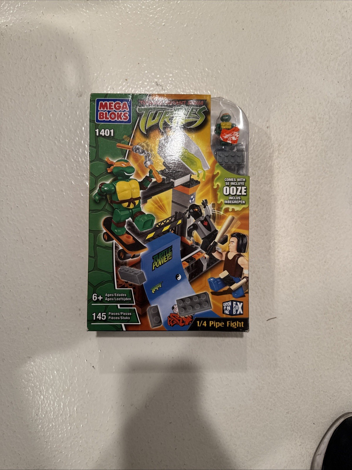 2003 MEGA BLOKS #1401 TMNT NINJA TURTLES 