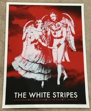 THE WHITE STRIPES ST. JOHN’S POSTER  7/16/07 UNDER GREAT WHITE NORTHERN LIGHTS