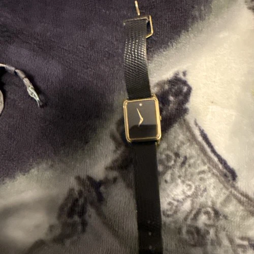 Seiko Men's Vintage Gold Tone w/ Diamond Accent Dress Quartz Watch 9020-5249