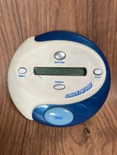 Catch Phrase Electronic Handheld Party Game White Blue 2004 Hasbro Works!