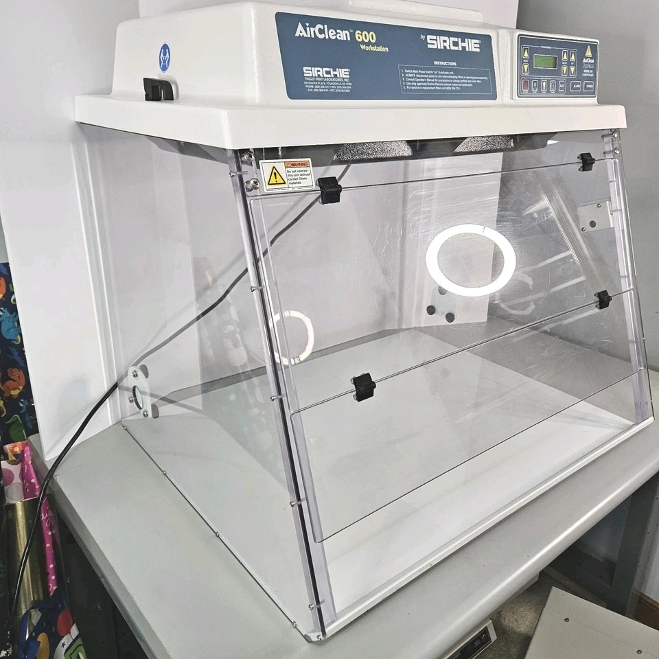 Cámara de fumado controlador AirClean Systems 600 AC632-592SAC modelo 300 funciona Foto 2 de 4