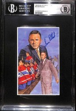 1992-96 Legends Of Hockey 90 Sam Pollock HOF  BGS Auto Autograph BAS B102400