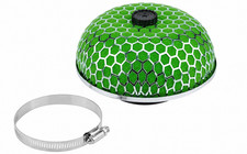Universal 3 Inch76mm Hks High Flow Washable Mushroom Air Intake Filter Green