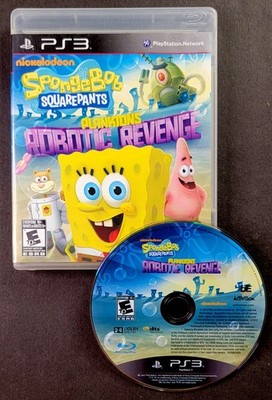 SpongeBob SquarePants: Plankton's Robotic Revenge (Sony PlayStation 3, 2013) CIB