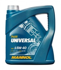 MANNOL UNIVERSAL 4 Liter 15W-40 Mineralisch Motor&ouml;l MB 229.3 MB 229.1 PSA B71 &Ouml;l