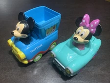 Vtech Go Go Smart Wheels Vehicles Minnie Convertible Mickey Food Truck Disney