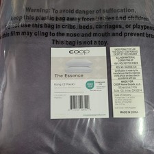Coop Home Goods Essence Down Alternative Pillow Set of 2, King Size, Best Pillow