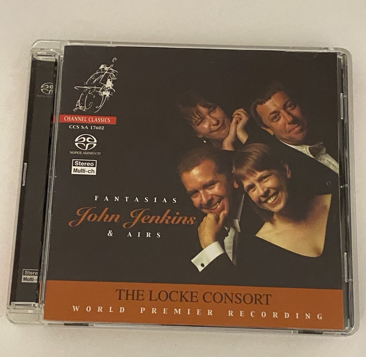 Fantasias & Airs by Jenkins / Locke Consort (Super Audio CD (SACD), 2002)