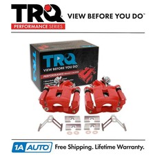 Trq Performance Rear Brake Caliper Set Fits 13-2018 Acura Ilx 06-15 Honda Civic Trq Performance Rear Brake Caliper Set Fits 13-2018 Acura Ilx 06-15 Honda Civic