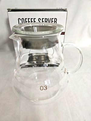 800 ml  Coffee Server, Standard Glass Coffee Carafe, Coffee Pot, Clear