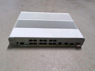 Cisco WS-C3560CX-12PC-S 12-Port GE PoE+ SFP IP Base Compact Layer 3 Switch