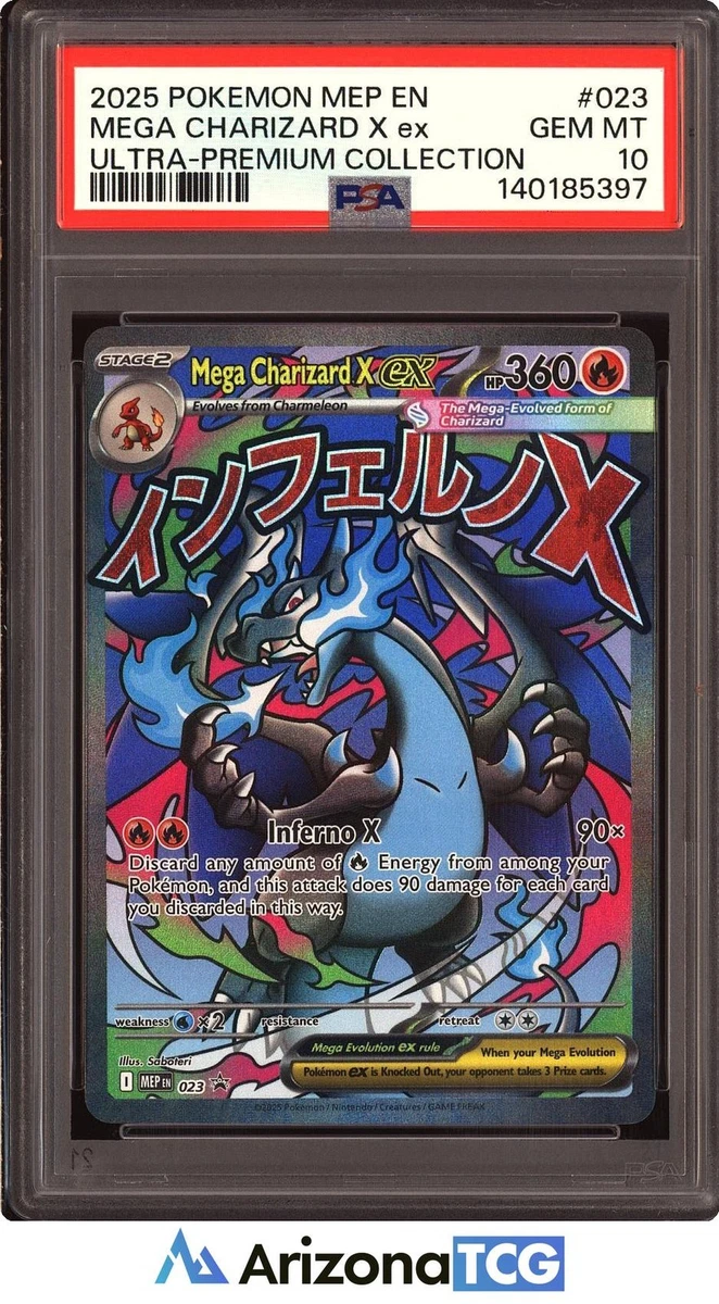 Charizard Pokémon TCG Grade 10 Evolutions Individual Collectible