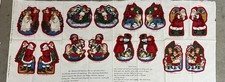 VIP Christmas Ornament Fabric Panel Children Christmas Past Cut Sew