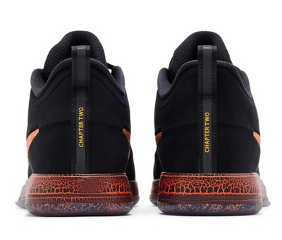Nike Book 2 Rising Orange Black Basketball Shoes IB6687-001 Mens