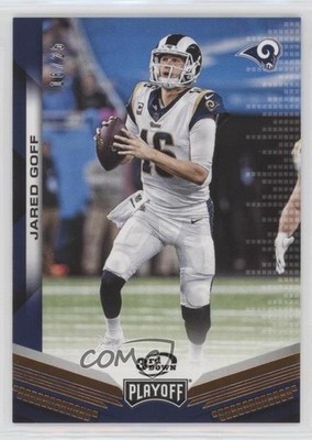 2019 Panini Playoff 3rd Down 16/25 Jared Goff #170 4l3