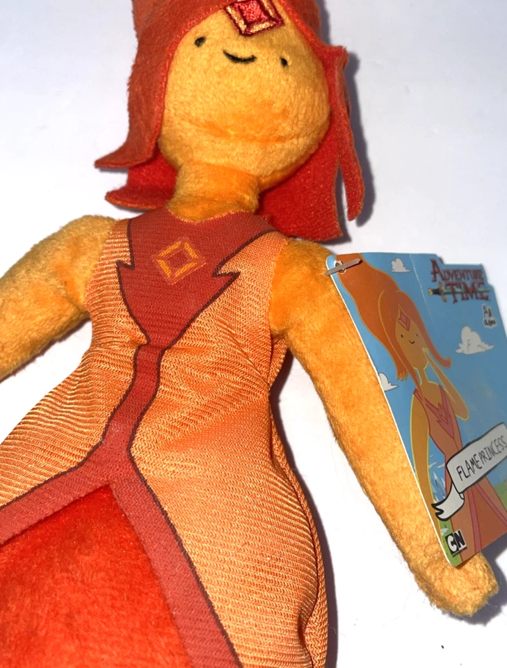 Muñeca de peluche Adventure Time Jazwares 12" Flame Princess nueva con etiquetas leer descripción Foto 3 de 4