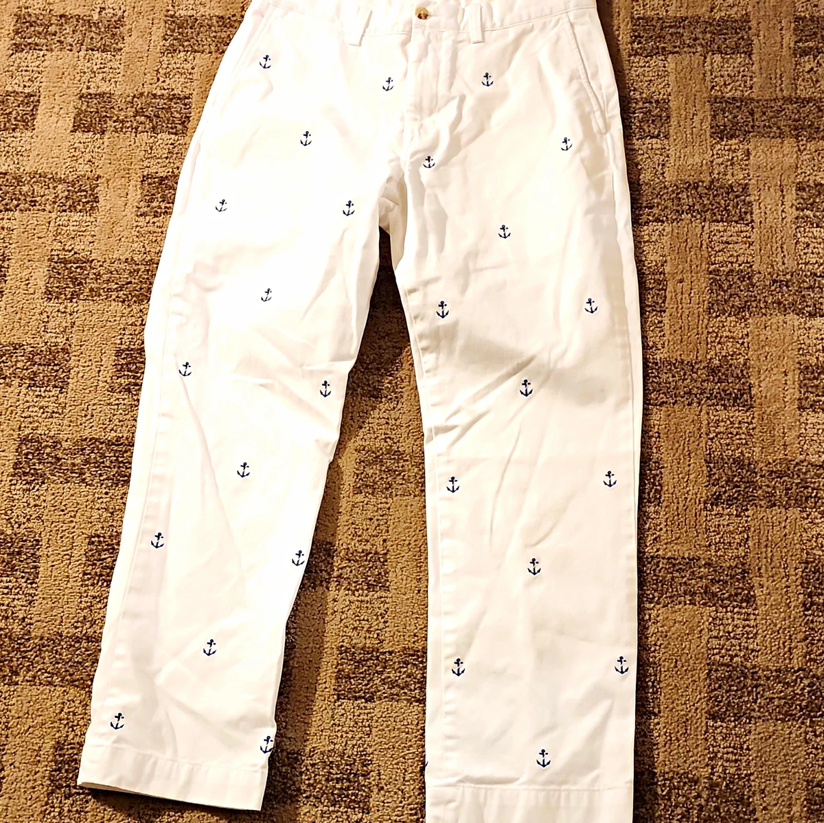 Polo Ralph Lauren Cotton White Pants for Men for sale | eBay