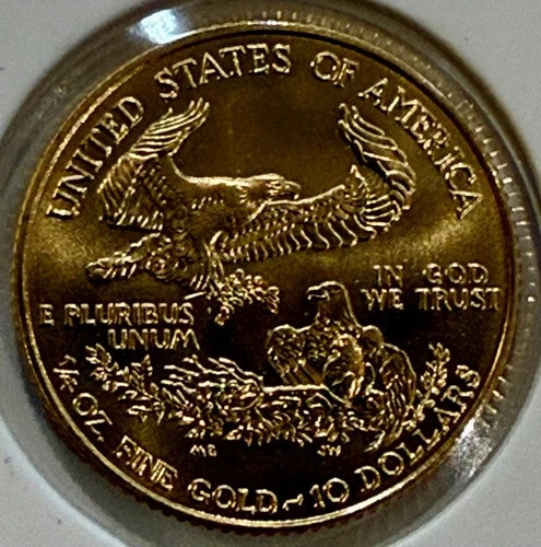1998 $10 American Gold Eagle - 1/4 oz Fine Gold