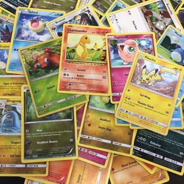 x50 Pokemon Card Set- No Duplicates & No Energy - Near Mint